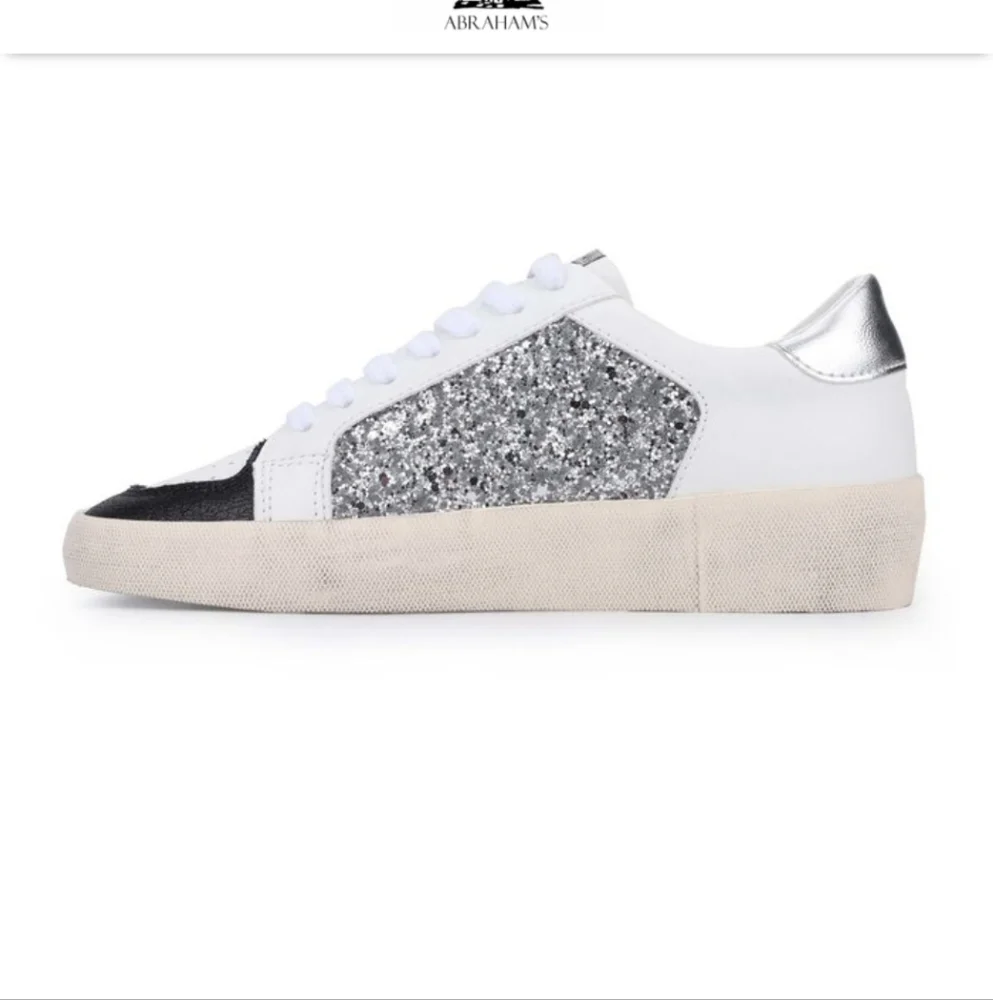 Vintage Havana White and Silver Sneakers Like New - Picture 16 of 17